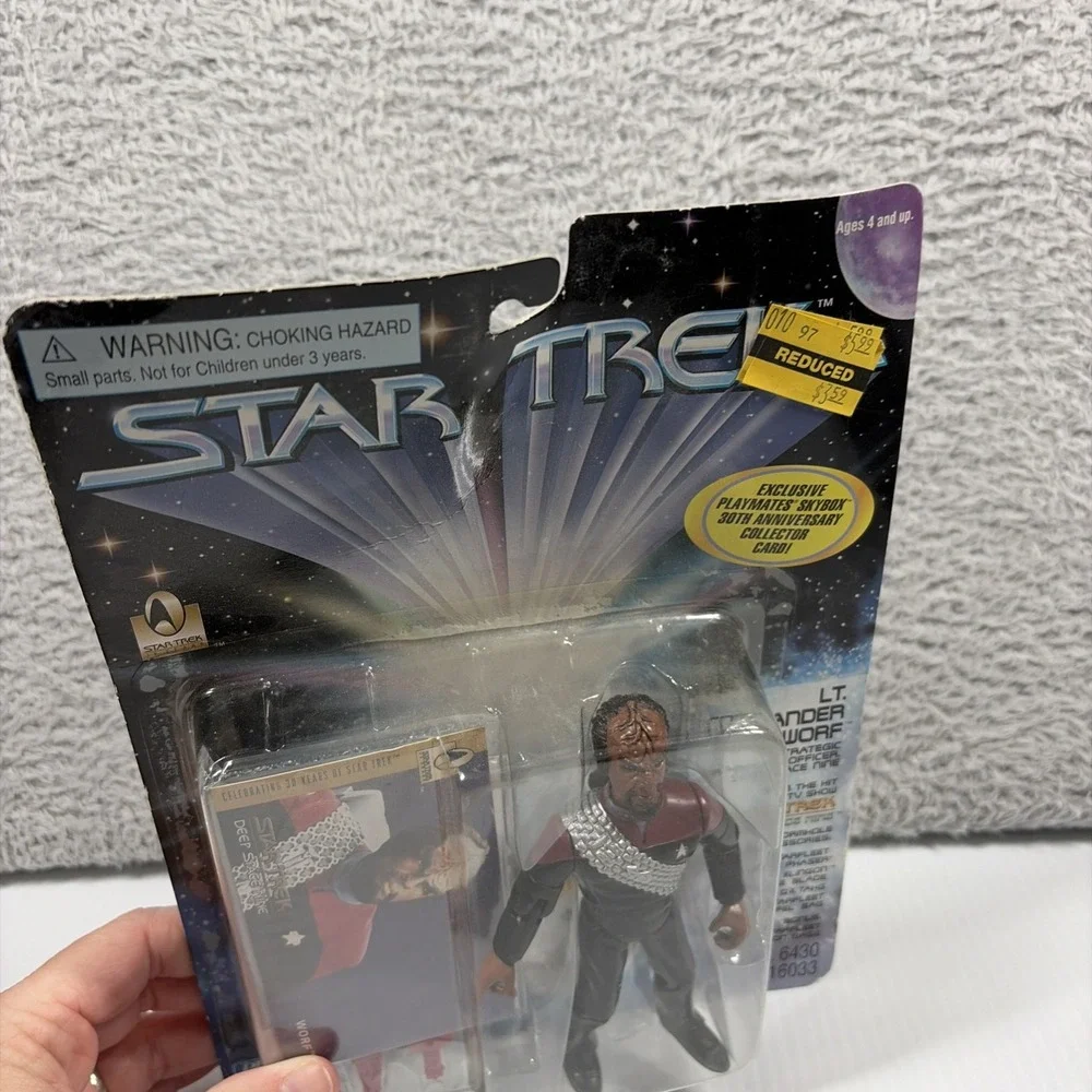 VINTAGE 1996 Playmates Star Trek: Deep Space Nine Lt. Commander Worf